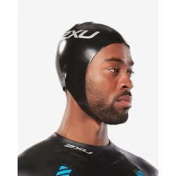 2XU - Silicone Swim Cap for cold water - Black