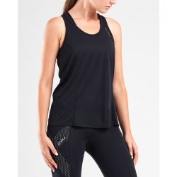 2XU - no sleeves running shirt for women GHST Singlet - black