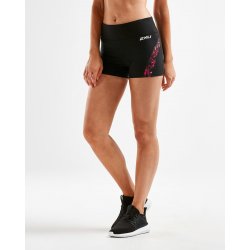 2XU short pants for women XCTRL Print splice 3 inch shorts - black pink