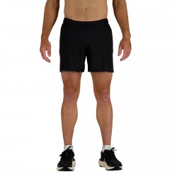 2XU - Pantaloni scurti de alergare pentru barbati Light Speed 7" Cover Shorts - negru reflectorizant