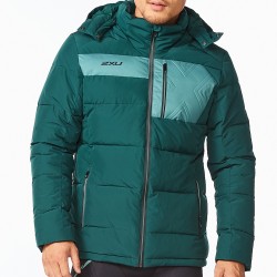2XU - jacheta iarna cu puf - Utility Insulation Jacket - verde