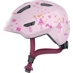 Abus - bike helmet for kids Smiley 3.0 - princess light pink purple