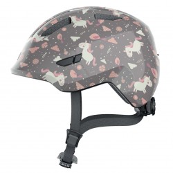 Abus - bike helmet for kids Smiley 3.0 - dark gray horse  pattern