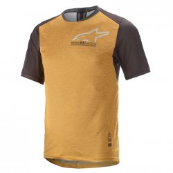 Alpinestars - Short Sleeve Cycling Shirt Alps 6.0 V2 jersey - tangerine orange black 