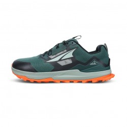 Altra - trail running shoes for men Lone Peak 7 - forest dark green black gray