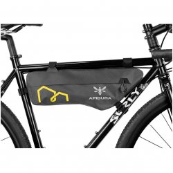 Apidura - geanta cadru bicicleta Expedition Frame Pack 3 litri (pentru cadru compact) - gri negru