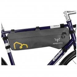 Apidura - geanta cadru bicicleta Expedition Frame Pack 6.5 litri (pentru cadru inalt) - gri negru
