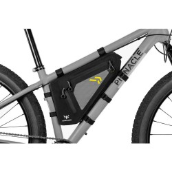Apidura - bike frame bag Backcountry2.0 Full Frame Pack 2.5 liters - black gray yellow