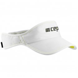 CEP - unisex running visor Cep Brand visor Cap - white green