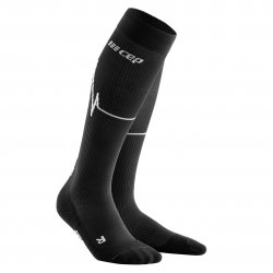 CEP - Compression Socks for women Heartbeat Woman Tall comp - dark clouds black white