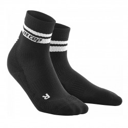 CEP - men's Compression medium socks 18cm Mid Cut 80s - black white