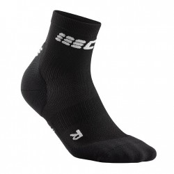 CEP - men's compression short socks 16 cm, ultralight short socks - black dark gray