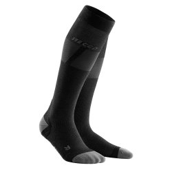 CEP - women's Ultralight ski Socks - black dark grey