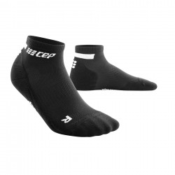 CEP - Compression Socks under the ankle design The Run Socks Low Cut - black light gray