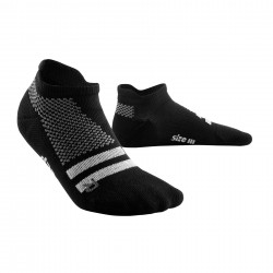 CEP - Compression Socks under the ankle design Training Compression Socks No Show - black gray