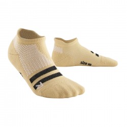 CEP - Compression Socks under the ankle design Training Compression Socks No Show - sand light brown black