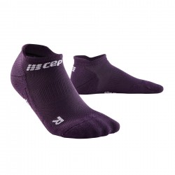 CEP - Compression Socks for women under the ankle design The Run Socks No Show W socks - dark violet gray