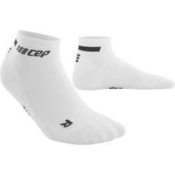 CEP - Compression Socks for women under the ankle design The Run W Socks Low Cut - White black