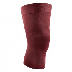 CEP - Genunchiera orto pentru compresie si protectie genunchi Light Support Compression Knee Sleeve - rosu inchis