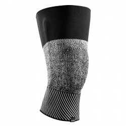 CEP - Knee Compression and protection sleeve Max Support Compression Knee Sleeve - Black White