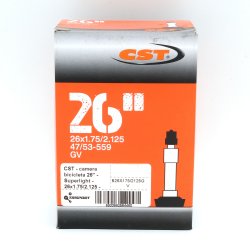 CST -  bike tube 26" - Superlight - 26x1.75/2.125 - 47/53/559 - dunlop valve GV 35mm
