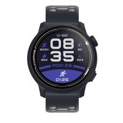 Coros Pace 2 - ceas GPS sport premium cu curea bleumarin de silicon