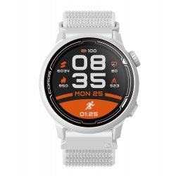 Coros Pace 2 - GPS premium sport watch with white nylon band