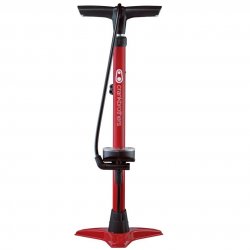 Crank Brothers - bike floor pump Gem - red black
