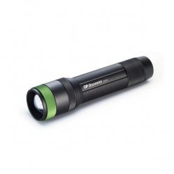 GP - Rechargeable flashlight  Discovery CR41, 650 lm, 1x18650 Lithium ion 2600mAh - black