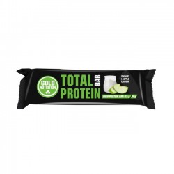 Gold nutrition - baton proteic total protein bar, aroma iaurt si mere - 46 g