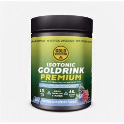 Gold nutrition - pudra izotonica cu aminoacizi Isotonic Goldrink Premium, aroma fructe de padure - bidon 600g