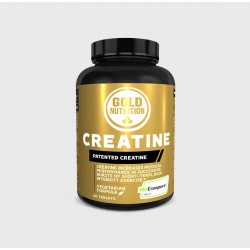 Gold nutrition - Creatine monohydrated supplement 1000mg - bottle 60 caps
