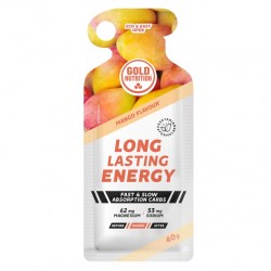Gold nutrition - gel energizant long lasting gel, aroma mango - pachet 40 g