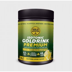 Gold nutrition - isotonic powder Goldrink Premium lemon flavor - bottle 600g 