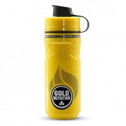 Gold nutrition - recipient sport din plastic tip termos - 500 ml