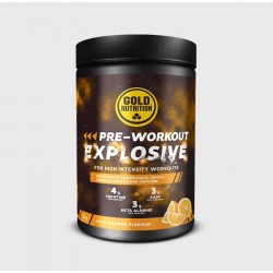 Gold nutrition - training supplement powder type Pre-workout Explosive, orange flavor - 1kg bottle