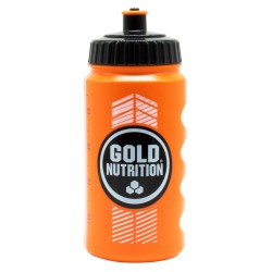 Gold nutrition - bidon apa din plastic pentru activitati sportive - 500ml
