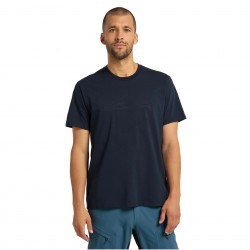 Haglofs - men casual cotton shirt Camp - tarn blue