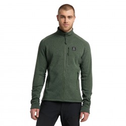Haglofs - men fleece light jacket fleece Risberg - dark mountain green