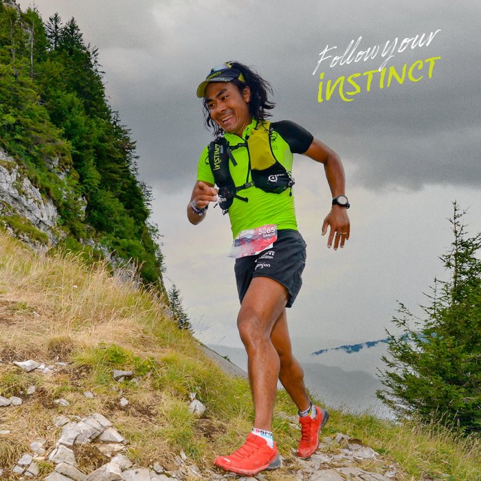 Instinct - running pants with pockets 2-in-1 Trail Short