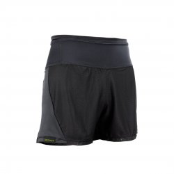 Instinct - running pants with pockets 2-in-1 Trail Short Marathon - black