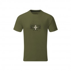 Instinct - sport shirt Valley Series Organic TS - Mouflon army green