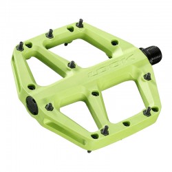 Look - flat pedals for MTB Trail Fusion - lime green fluo