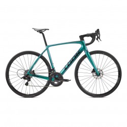 Look - bicicleta sosea de anduranta - Optimum 2 Disc - Campagnolo Chorus - Verde Albastru Cameleon