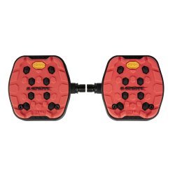 Look - MTB flat pedals - Trail Grip with Vibram - red