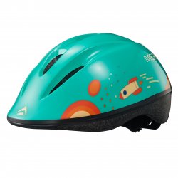 Merida - bike helmet for kids Matts J helmet - turquoise green orange 