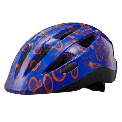Merida - bike helmet for kids Power helmet - blue red pattern