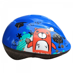 Merida - bike helmet for kids Bear helmet - dark blue red