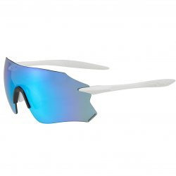 Merida - ochelari soare sport fara rama, categoria 3 Frameless -  alb lentile albastre