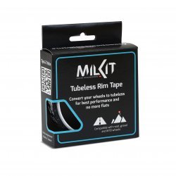 Milkit - banda janta tubeless bike Rim Tape - 25mm 